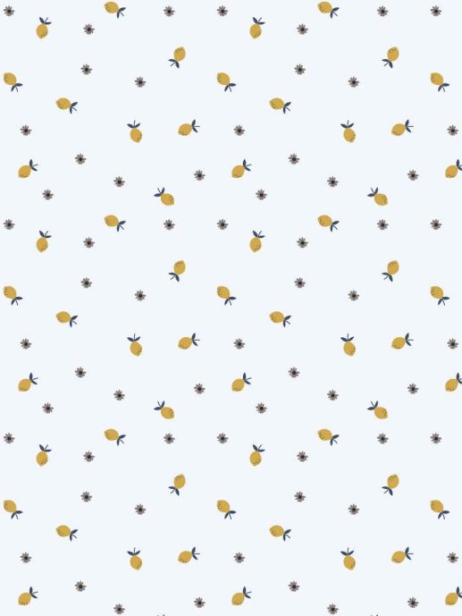 Lemon daisy ditsy print